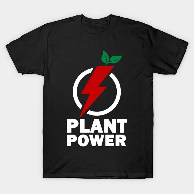 Plant Power (Red Pepper) T-Shirt by mbailey003